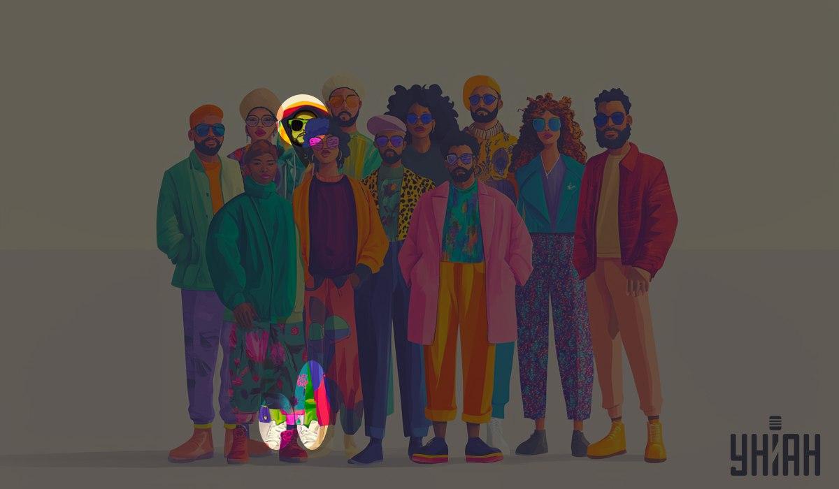 Alien itu adalah manusia hijau / kolase Moje